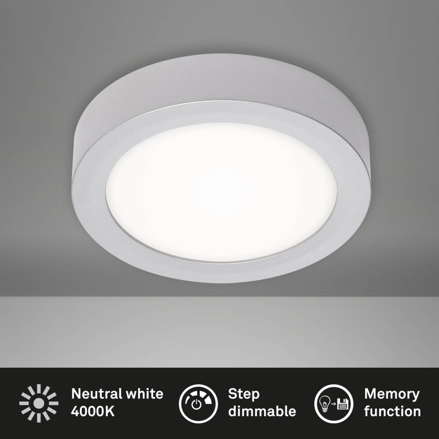 Briloner 7124-414 - LED Димируем плафон FIRE LED/12W/230V 4000K