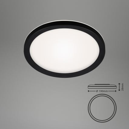 Briloner 7150-415 - LED Лампа SLIM LED/12W/230V Ø 19 см