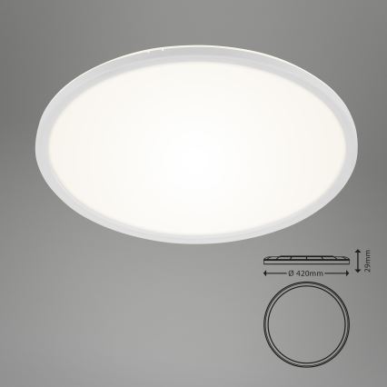 Briloner 7157-416 - LED Лампа SLIM LED/22W/230V Ø 42 см