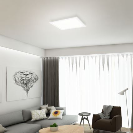 Briloner 7179-016 - LED Димируем плафон PIATTO LED/24W/230V 3000-6500K + дистанционно управление