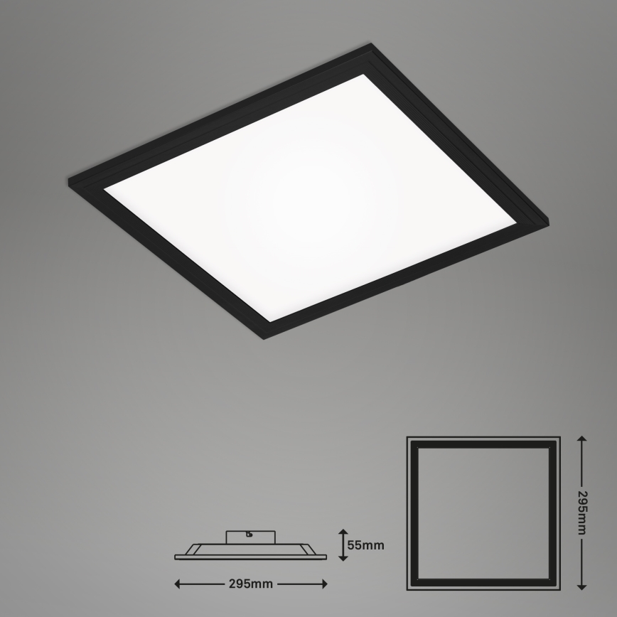 Briloner 7191-015 - LED Плафониера SIMPLE LED/12W/230V