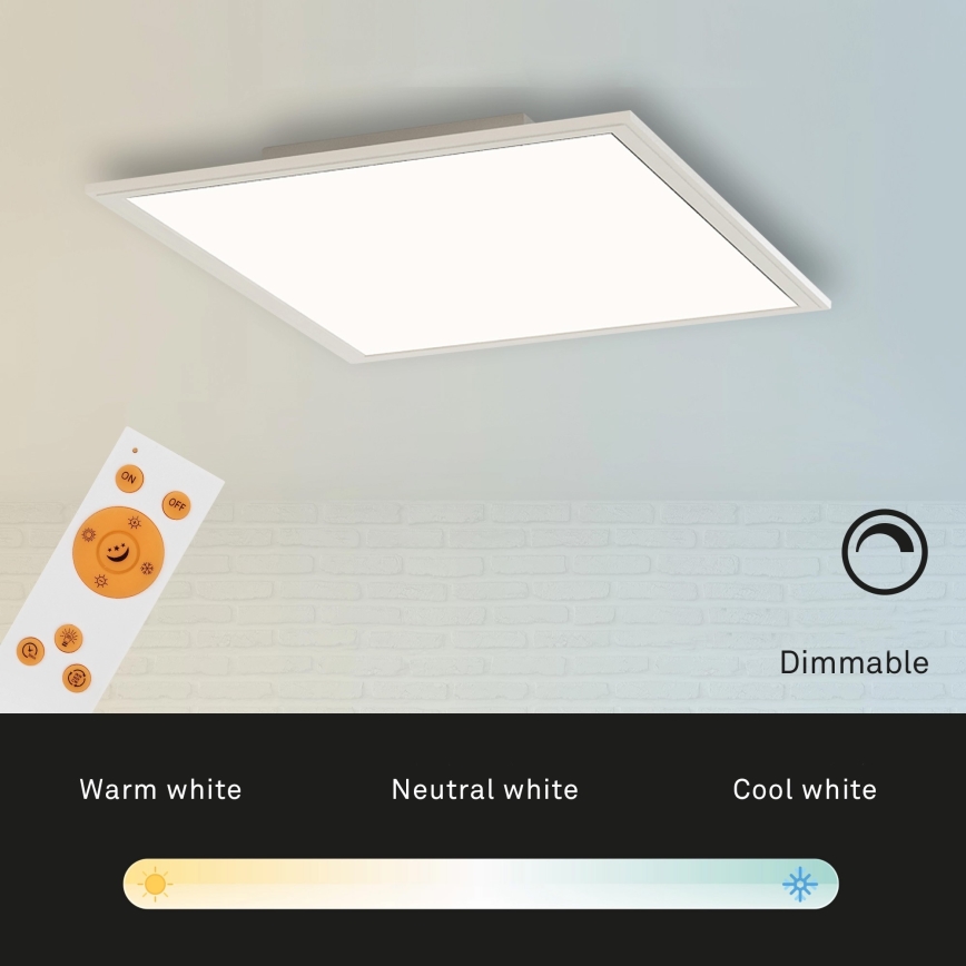 Briloner 7194-016 - LED Димируема лампа SIMPLE LED/18W/230V 3000-6500K + дистанционно