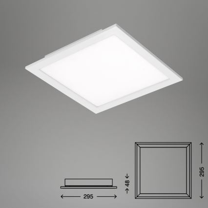 Briloner 7194-016 - LED Димируема лампа SIMPLE LED/18W/230V 3000-6500K + дистанционно