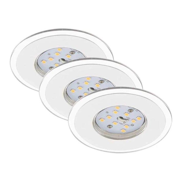 Briloner 7197-036-К-кт 3x LED Димируема лампа за вграждане в баня LED/4,5W/230V IP44