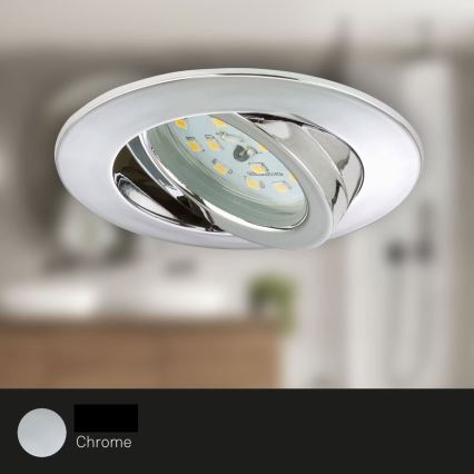 Briloner 7209-038 - К-кт 3x LED Лампа за вграждане в баня LED/5W/230V IP23