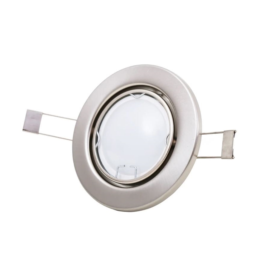 Briloner 7221-032 - К-кт 3бр. LED лунички за баня 1xGU10/3W/230V матов хром