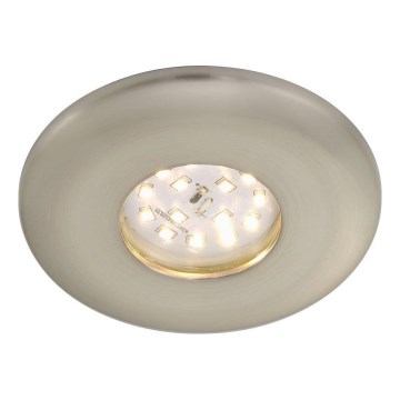 Briloner 7227-012 - LED Лампа за вграждане в баня LED/5W/230V IP65 матов хром