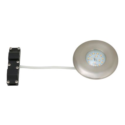 Briloner 7227-012 - LED Лампа за вграждане в баня LED/5W/230V IP65 матов хром