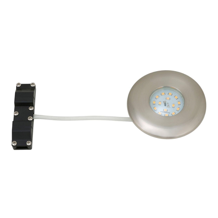 Briloner 7227-012 - LED Лампа за вграждане в баня LED/5W/230V IP65 матов хром