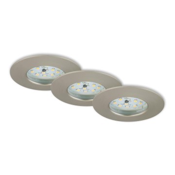 Briloner 7231-032 - К-кт 3x LED Димируем баня за вграждане ATTACH лампа LED/5,5W/230V IP44