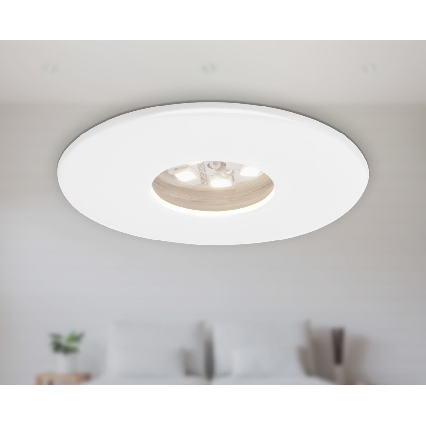 Briloner 7240-036 -К-кт 3x LED Лампа за вграждане в баня ATTACH LED/1,8W/230V IP44 бял