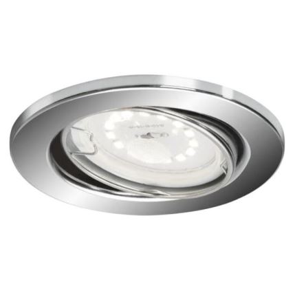 Briloner 7277-038 - К-кт 3x LED Димируема лампа за вграждане в баня 1xGU10/5W/230V IP23