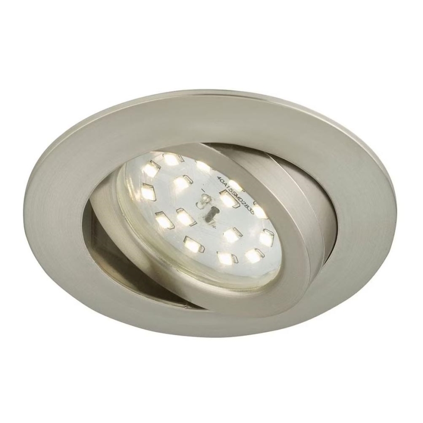 Briloner 7296-012 - LED Димируема лампа за вграждане в баня ATTACH LED/6,5W/230V IP23 матов хром