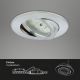 Briloner 7296-019 - LED Димируема лампа за вграждане в баня LED/6,5W/230V IP23