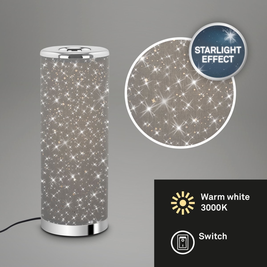 Briloner 7334-014 - LED Настолна лампа STARRY SKY 1xGU10/5W/230V 3000K