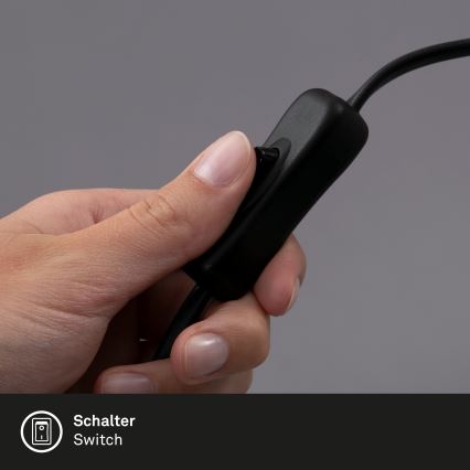 Briloner 7334-015 - LED Настолна лампа STARRY SKY 1xGU10/5W/230V черен