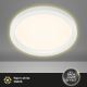 Briloner 7361-016 - LED Лампа CADRE LED/18W/230V Ø 29,7 cм бяла