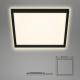 Briloner 7364-015 - LED Лампа CADRE LED/22W/230V 42,2x42,2 cм черна
