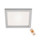 Briloner 7370-014 - LED Димируем плафон LED/18W/230V 3000-6500K + дистанционно