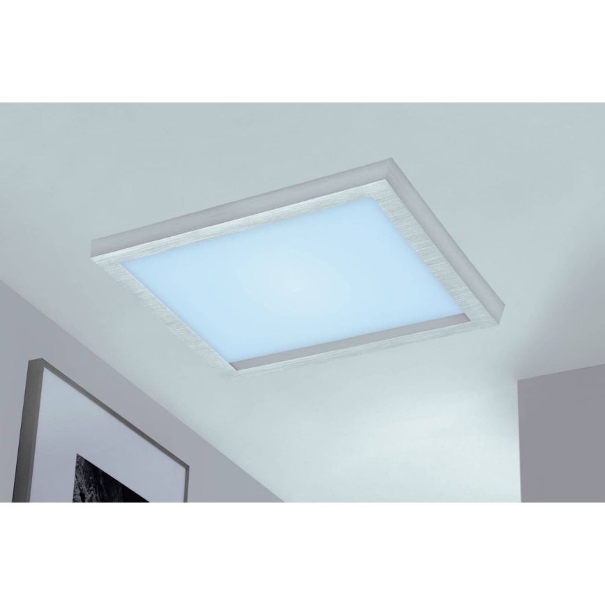 Briloner 7371-014 - LED Димируем плафон LED/24W/230V 3000-6500K + дистанционно