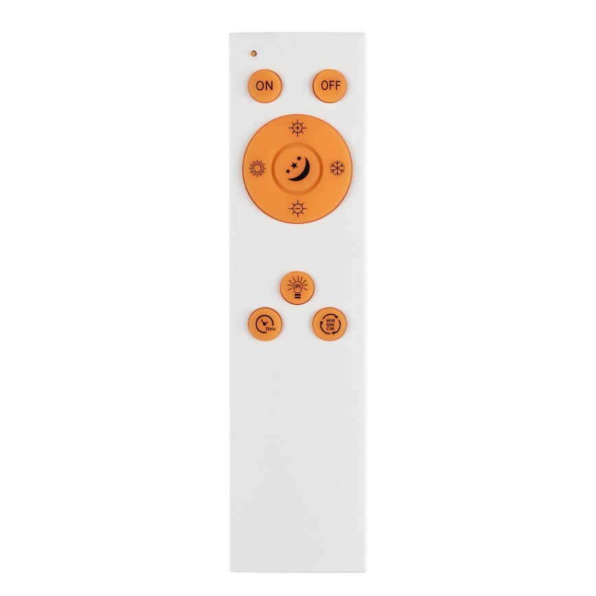 Briloner 7378-116 - LED Димируем плафон FRAMELESS LED/24W/230V 3000-6500K + дистанционно управление