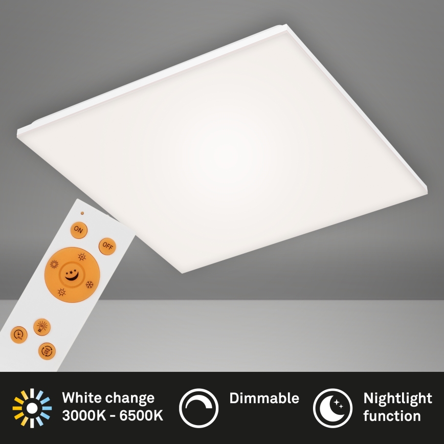 Briloner 7378216 - LED Димируем панел LED/38W/230V 3000-6500K + дистанционно управление