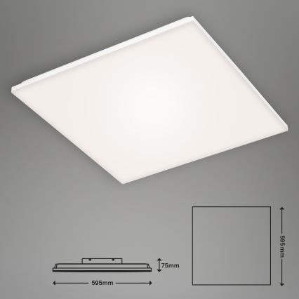 Briloner 7378216 - LED Димируем панел LED/38W/230V 3000-6500K + дистанционно управление