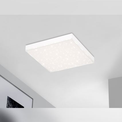 Briloner 7381-016 - LED Димируем плафон STARRY SKY LED/15W/230V 3000-6500K + дистанционно управление
