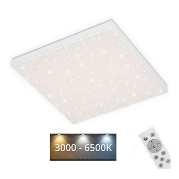 Briloner 7381-116 - LED Димируем плафон STARRY SKY LED/24W/230V 3000-6500K + дистанционно управление