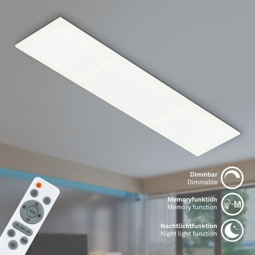 Briloner 7388-016 - RGBW Димируем плафон LED/24W/230V 3000-6500K + дистанционно управление