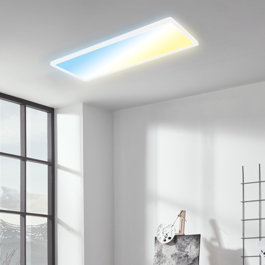 Briloner 7403-016 - LED Димируем плафон SLIM LED/23W/230V 2700-6500K + дистанционно управление