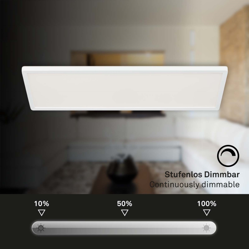 Briloner 7403-016 - LED Димируем плафон SLIM LED/23W/230V 2700-6500K + дистанционно управление