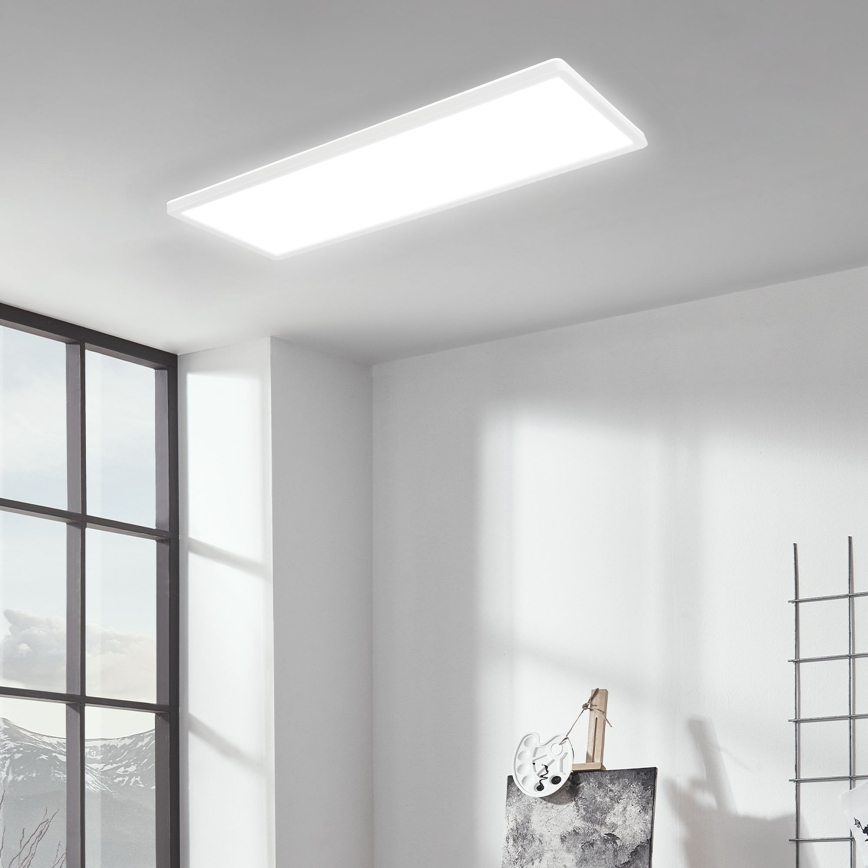Briloner 7404-016 - LED RGBW димируем повърхностно монтиран панел LED/22W/230V 4000K + дистанционно управление