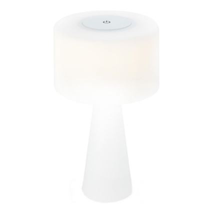 Briloner 7420016 - LED Димируема акумулаторна сензорна екстериорен настолна лампа LED/4W/5V IP44 3000K бял