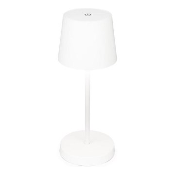 Briloner 7423016 - LED Димируем акумулаторен екстериорен настолна лампа LED/2,6W/5V IP44 бял