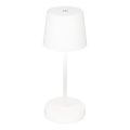 Briloner 7423016 - LED регулируема презареждаема външна настолна лампа LED/2,6W/5V 2000mAh IP44 бяла