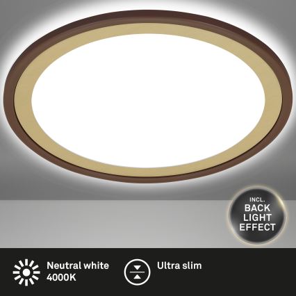 Briloner 7454-417 - LED Плафониера DECO LED/18W/230V