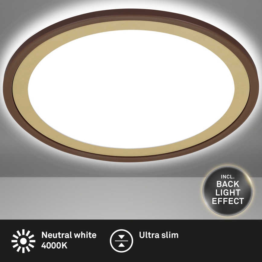 Briloner 7454-417 - LED Плафониера DECO LED/18W/230V