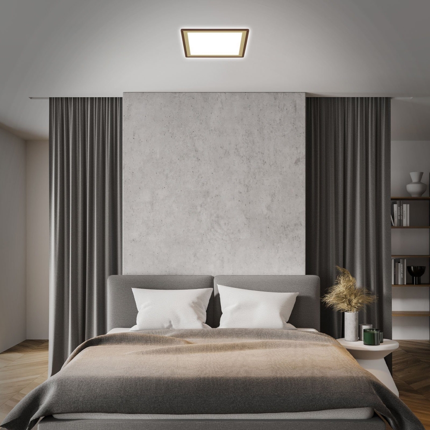 Briloner 7459-417 - LED Димируем плафон DECO LED/24W/230V 2700-6500K + дистанционно управление
