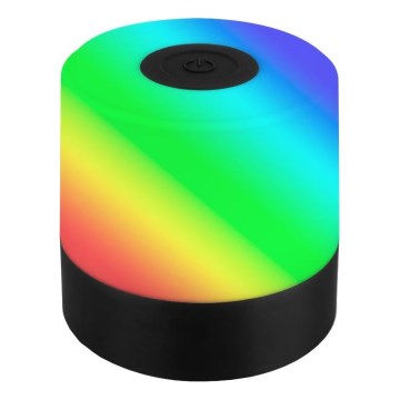 Briloner 7462015 - LED RGB Акумулаторен екстериорен настолна лампа LED/1,5W/5V IP44 черен