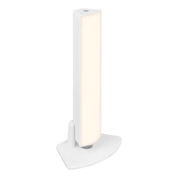 Briloner 7474-016 - LED Димируема сензорна акумулаторна екстериорна настолна лампа 2в1 LED/7W/5V 2200 mAh USB 3000K IP44 бял
