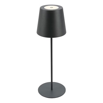 Briloner 7508015 - LED Димируем акумулаторен екстериорен настолна лампа 2в1 LED/2,5W/5V IP44 антрацит