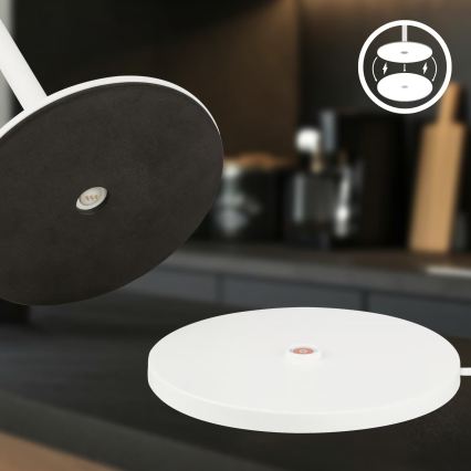 Briloner 7517016 - LED RGBW димируема презареждаема външна настолна лампа CILANO LED/3W/5V IP44 2000 mAh бяла