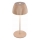 Briloner 7552-011 - LED димируема презареждаема сензорна външна настолна лампа MINI LED/1,5W/5V IP44 1800 mAh бежова