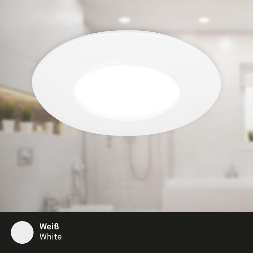 Briloner 7598036 - К-кт 3x LED Лампа за вграждане в баня LED/4,9W/230V IP44 2700/4000/6500K бял