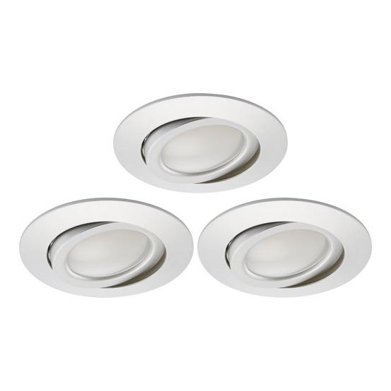 Briloner 8309-039 - К-кт 3x LED Димируема лампа за вграждане в баня LED/5W/230V IP23