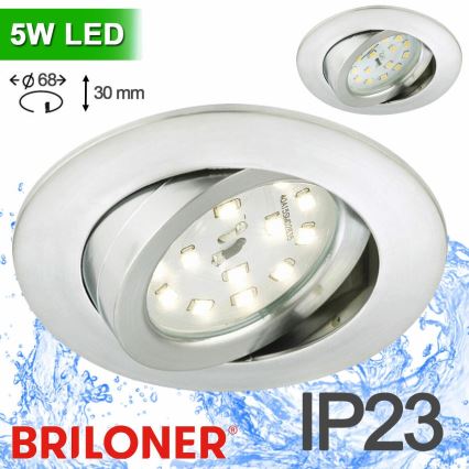 Briloner 8312-019 - Лампа за вграждане в баня LED/5W/230V IP23