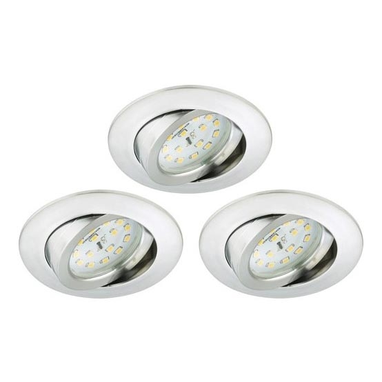 Briloner 8312-039 - К-кт 3x LED Лампа за вграждане в баня LED/5W/230V IP23