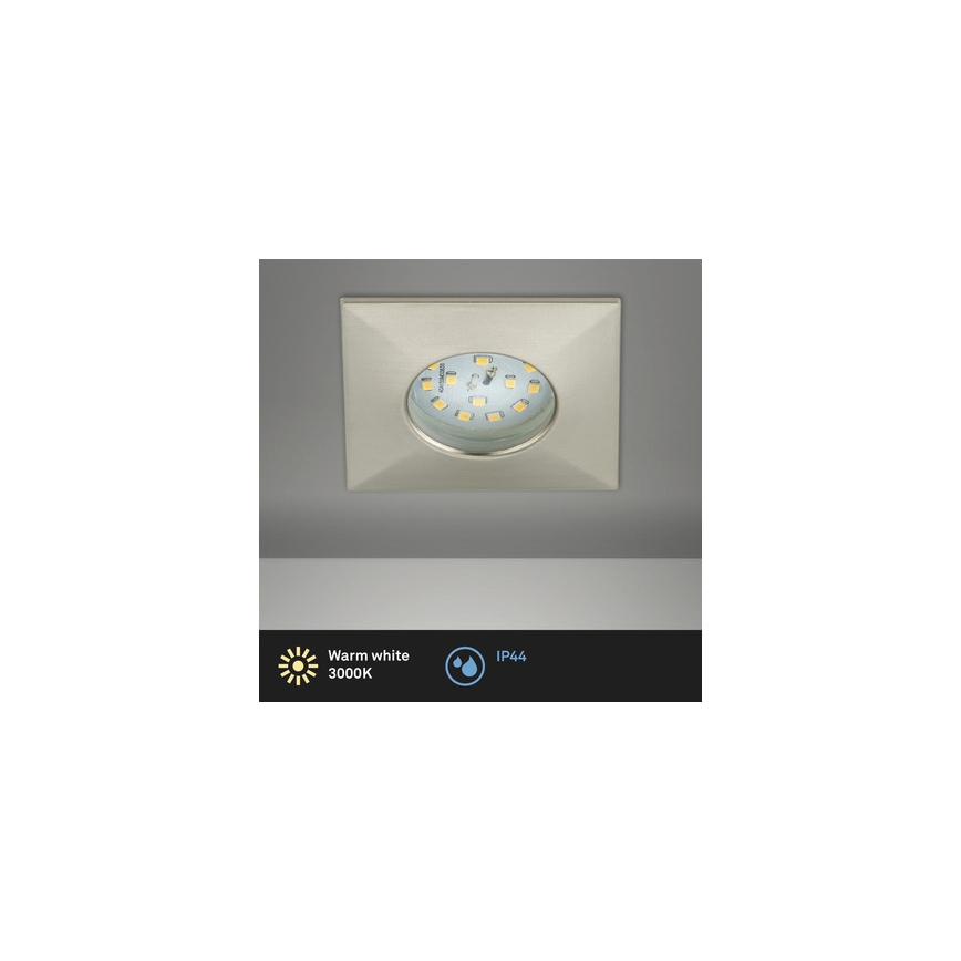 Briloner 8313-012 - LED Лампа за вграждане в баня LED/5W/230V IP44 матов хром