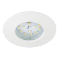 Briloner 8316-016 - Димируемо вградено таванно осветително тяло за баня LED/5,5W/230V IP44 бяло